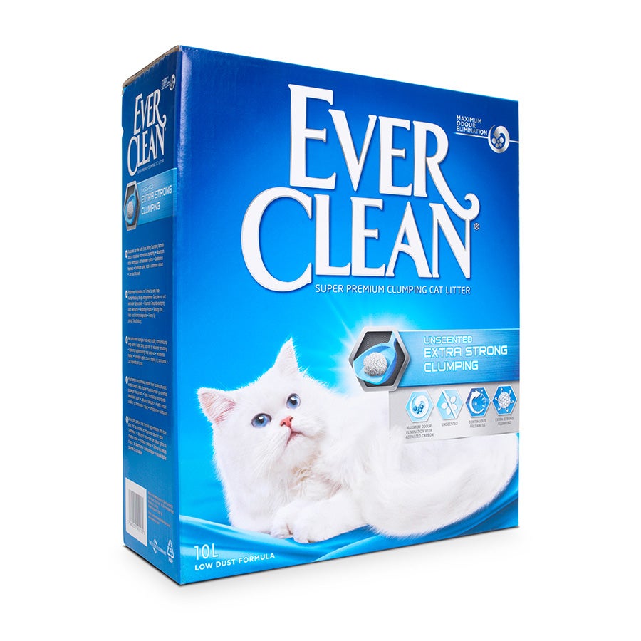 Unscented Extra Strong Clumping Cat Litter Everclean International