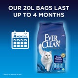 Our 20L bags last up to 4 months