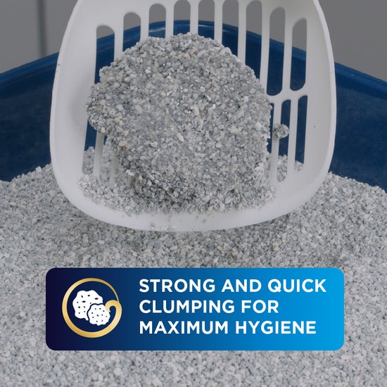 strong and quick clumping for maximum hygiene
