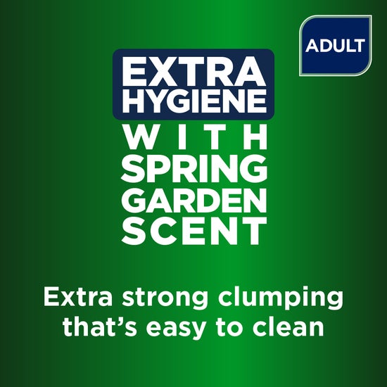 Extra hygiene with Spring Garden Scent