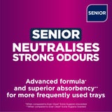 Senior neutralises strong odours