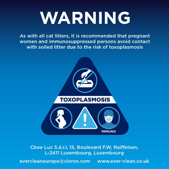 toxoplasmosis warning for used cat litter